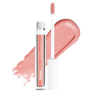 wet n wild MegaSlicks Lip Gloss, Ultra-Glossy, Vitamin-E Enriched, Ultra-Gloss High Shine Moisturizing, Cruelty-Free & Vegan - Cherish
